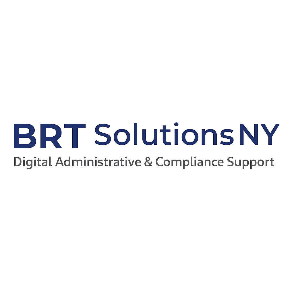 BRT Solutions NY logo – Digital Administrative & Compliance Support